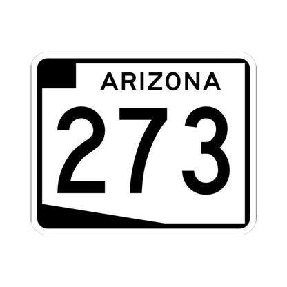 Arizona 273 (Arizona) (Road Sign) STICKER Vinyl Kiss-Cut Decal