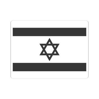 Flag of Israel - White (Israel) STICKER Vinyl Kiss-Cut Decal