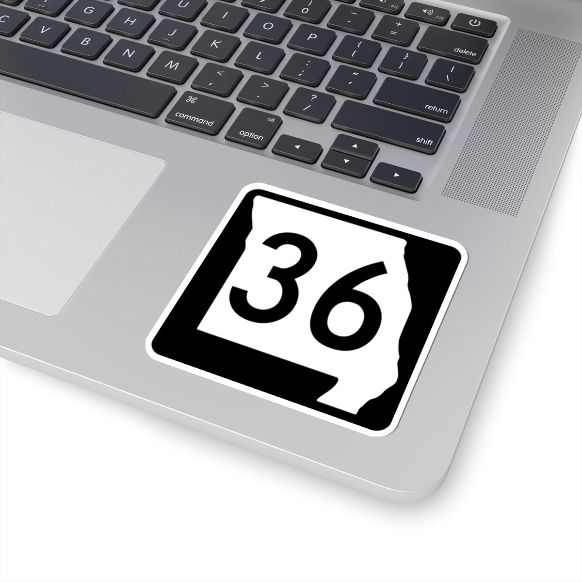 MO-36 (Missouri) (Road Sign) STICKER Vinyl Kiss-Cut Decal