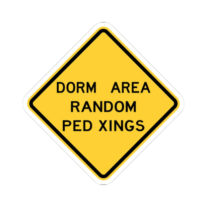 NJ Road sign WNJ24-1 (New Jersey) (Road Sign) STICKER Vinyl Kiss-Cut Decal