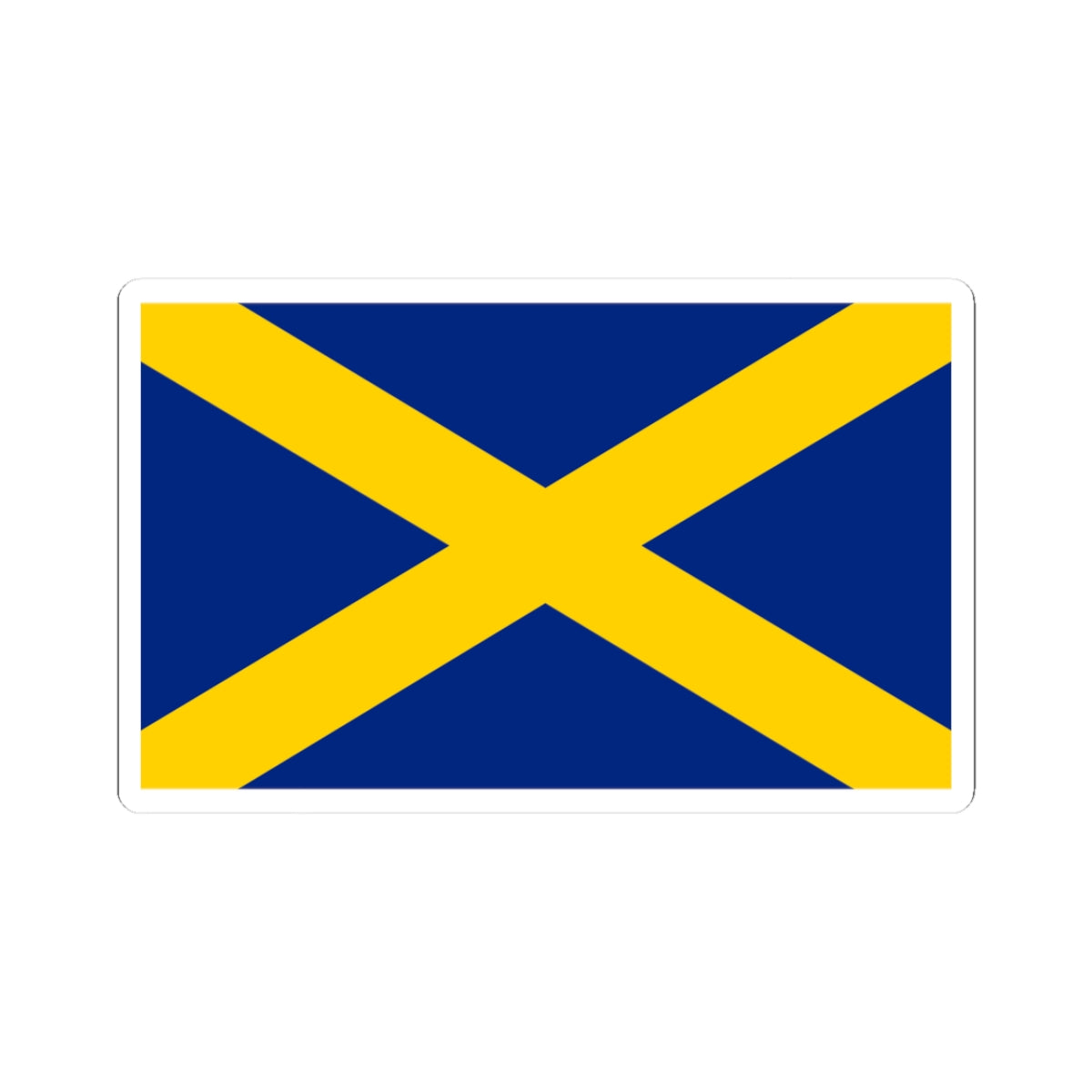 Flag of Mercia 2014 (England) STICKER Vinyl Kiss-Cut Decal