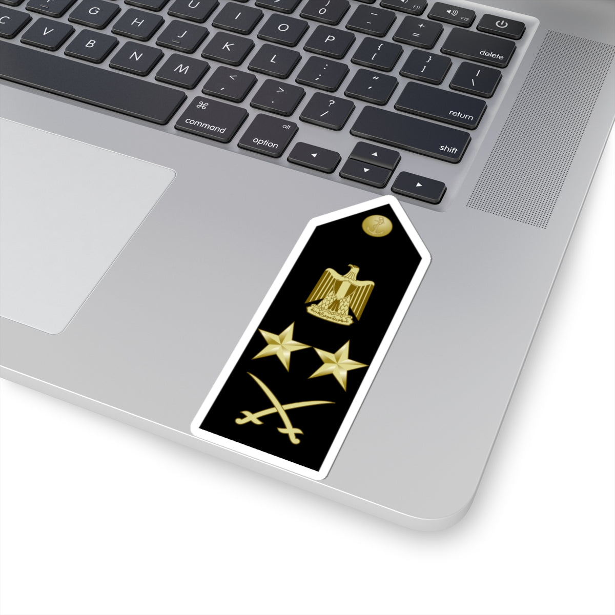 EgyptianNavyInsignia Admiral shoulderboard (Egypt) (Military Rank) STICKER Vinyl Kiss-Cut Decal