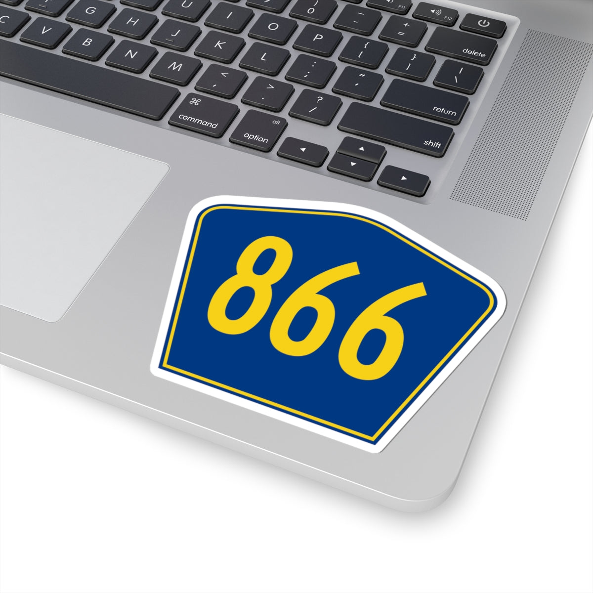 PR secondary 866 (Puerto Rico) (Road Sign) STICKER Vinyl Kiss-Cut Decal