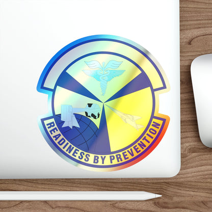 49th Aerospace Medicine Squadron (U.S. Air Force) Holographic STICKER Die-Cut Vinyl Decal-The Sticker Space