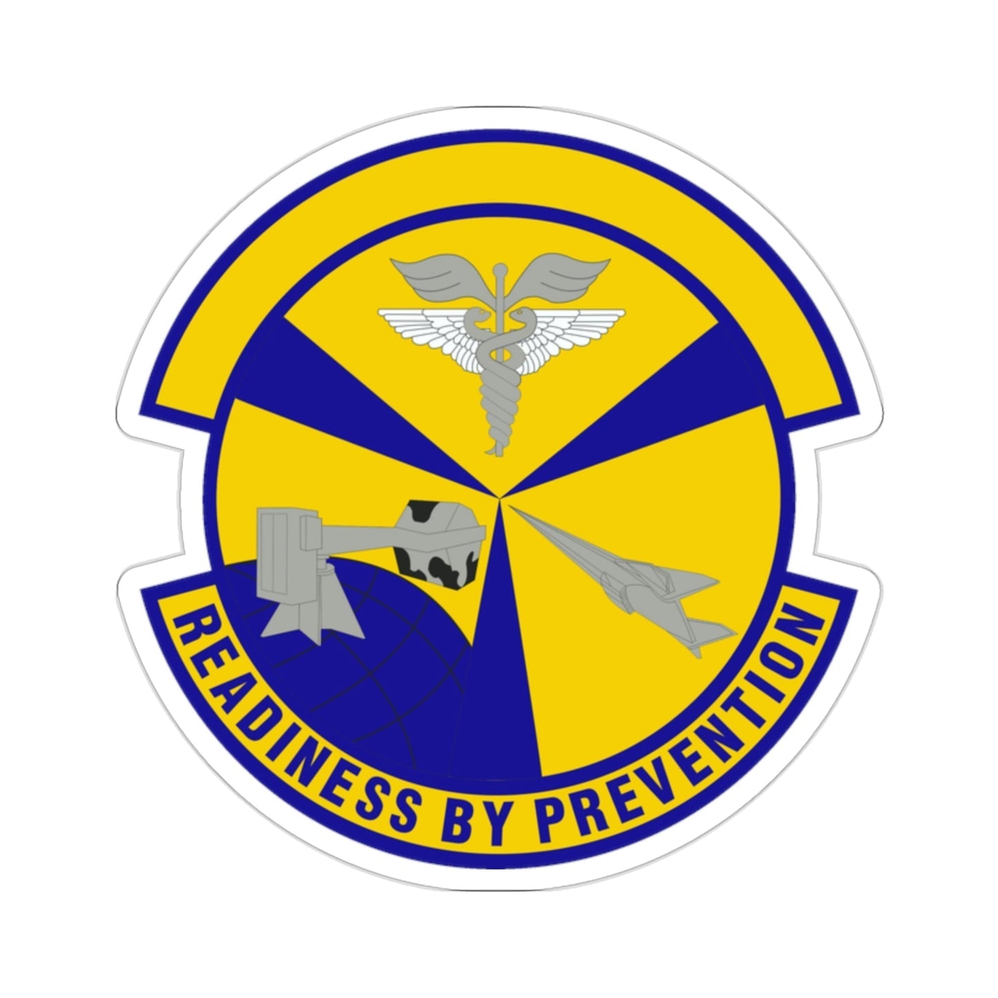 49th Aerospace Medicine Squadron (U.S. Air Force) STICKER Vinyl Die-Cut Decal-2 Inch-The Sticker Space