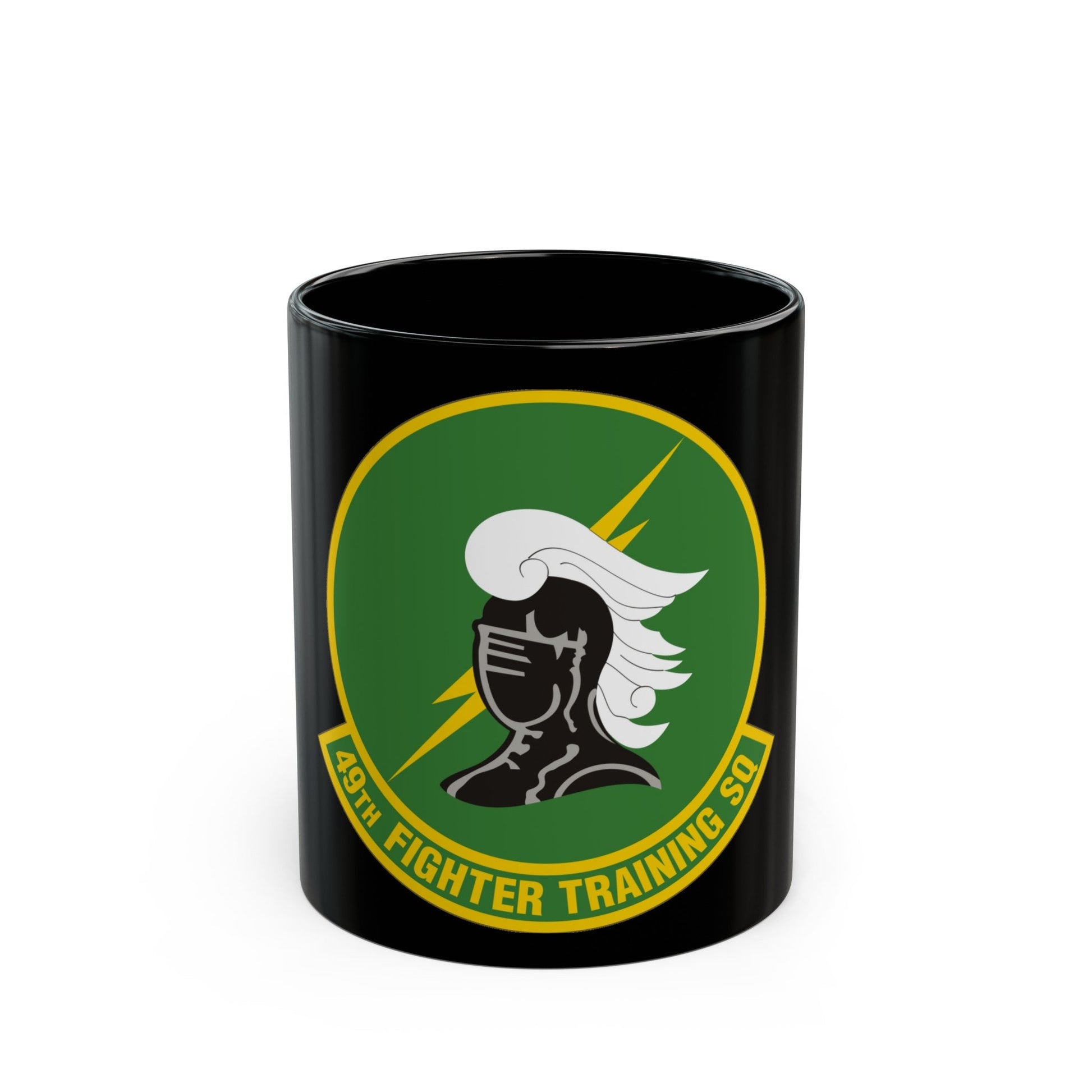 49th Fighter Training Squadron (U.S. Air Force) Black Coffee Mug-11oz-The Sticker Space