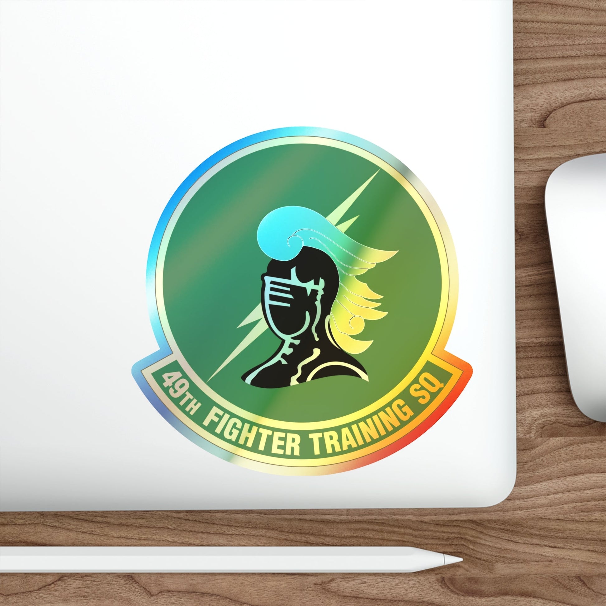 49th Fighter Training Squadron (U.S. Air Force) Holographic STICKER Die-Cut Vinyl Decal-The Sticker Space