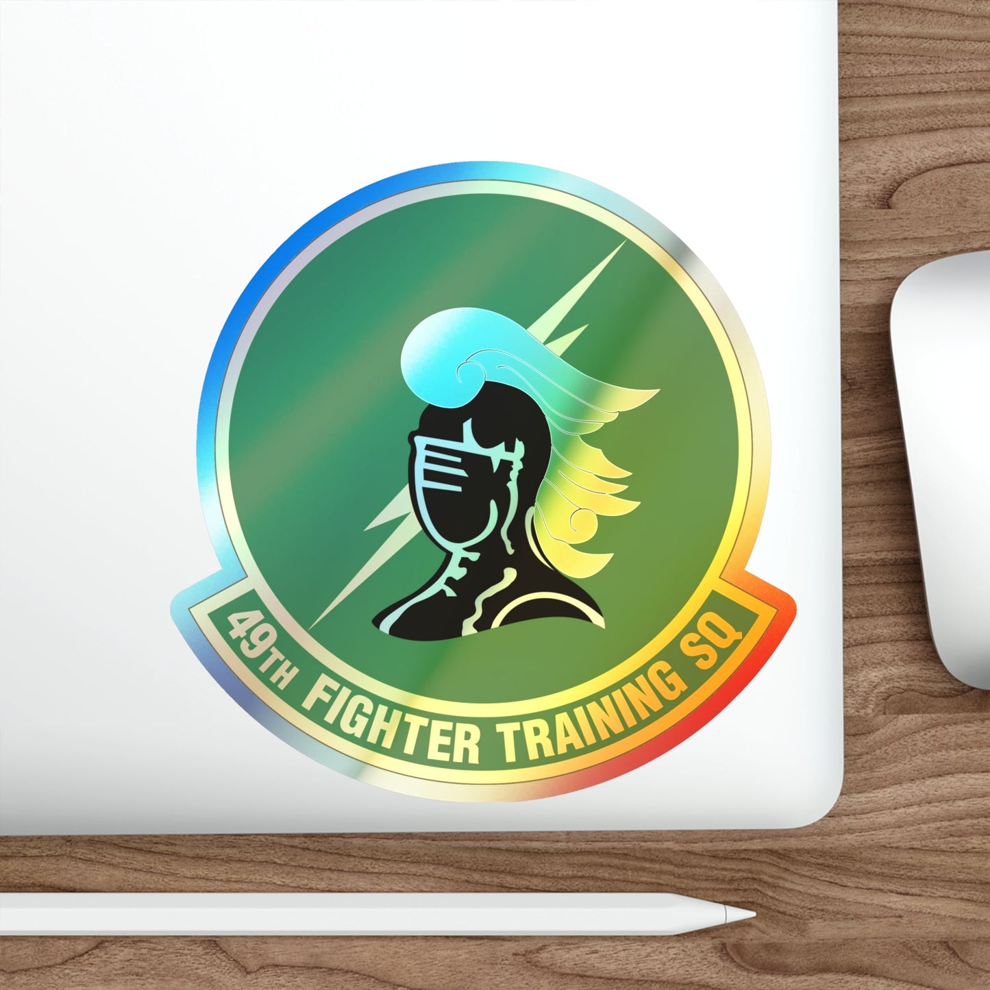 49th Fighter Training Squadron (U.S. Air Force) Holographic STICKER Die-Cut Vinyl Decal-The Sticker Space