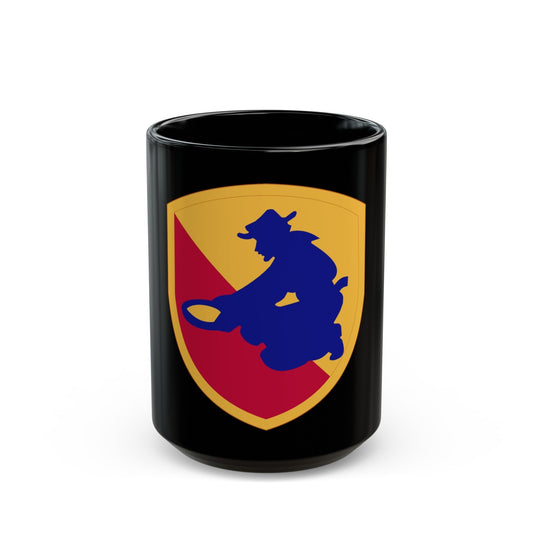 49TH INFANTRY DIVISION (U.S. Army) Black Coffee Mug-15oz-The Sticker Space