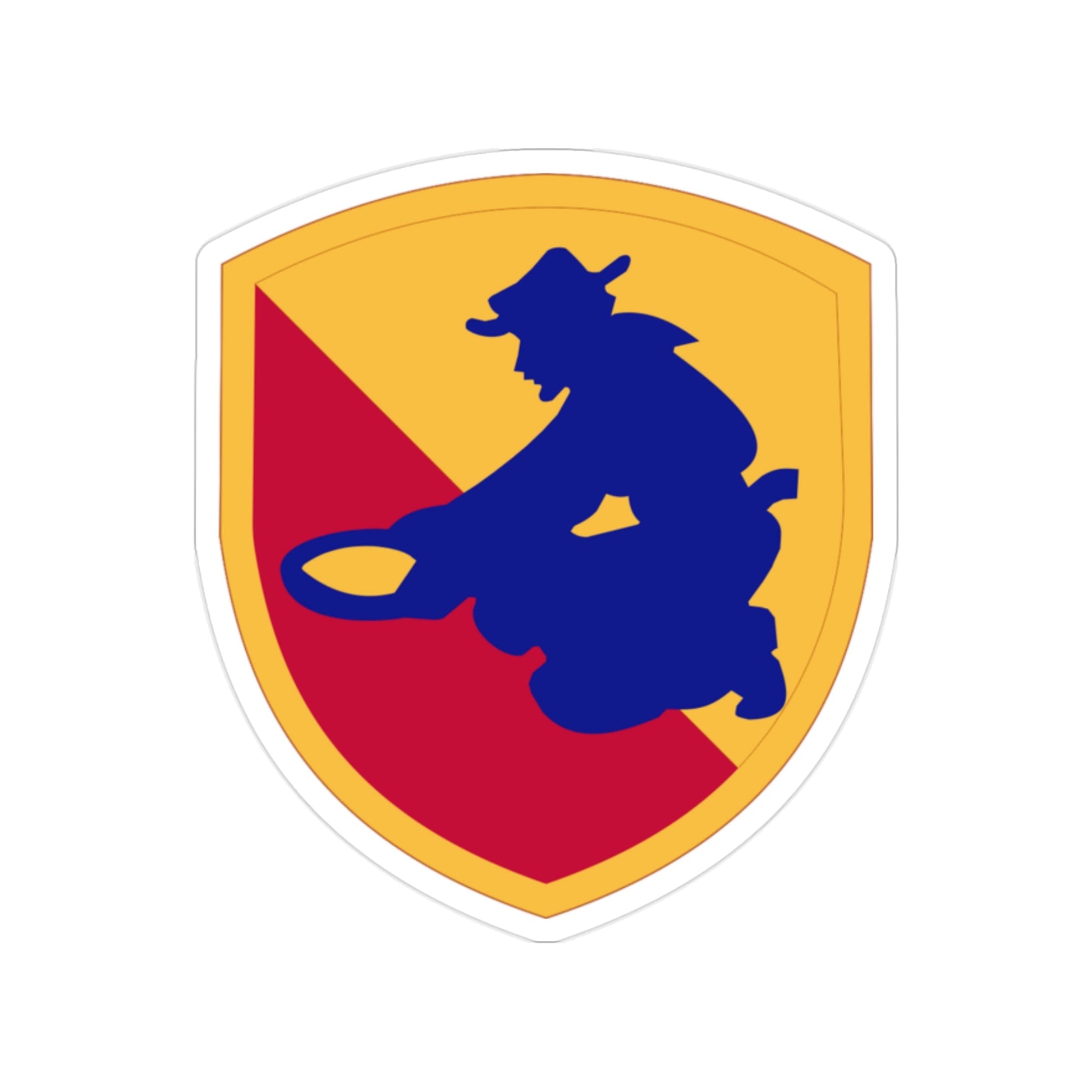 49TH INFANTRY DIVISION (U.S. Army) Transparent STICKER Die-Cut Vinyl Decal-2 Inch-The Sticker Space