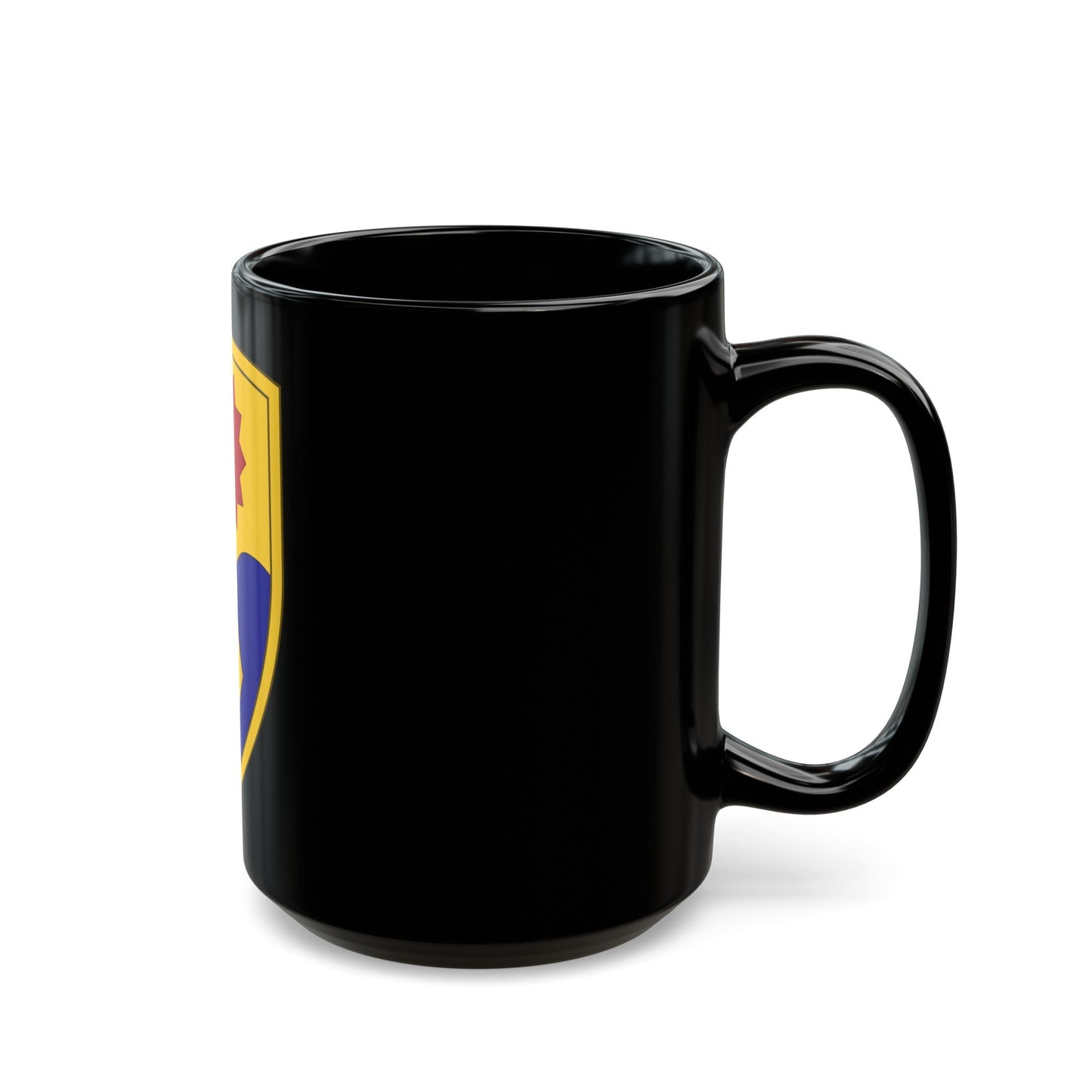 49th Military Police Brigade (U.S. Army) Black Coffee Mug-The Sticker Space