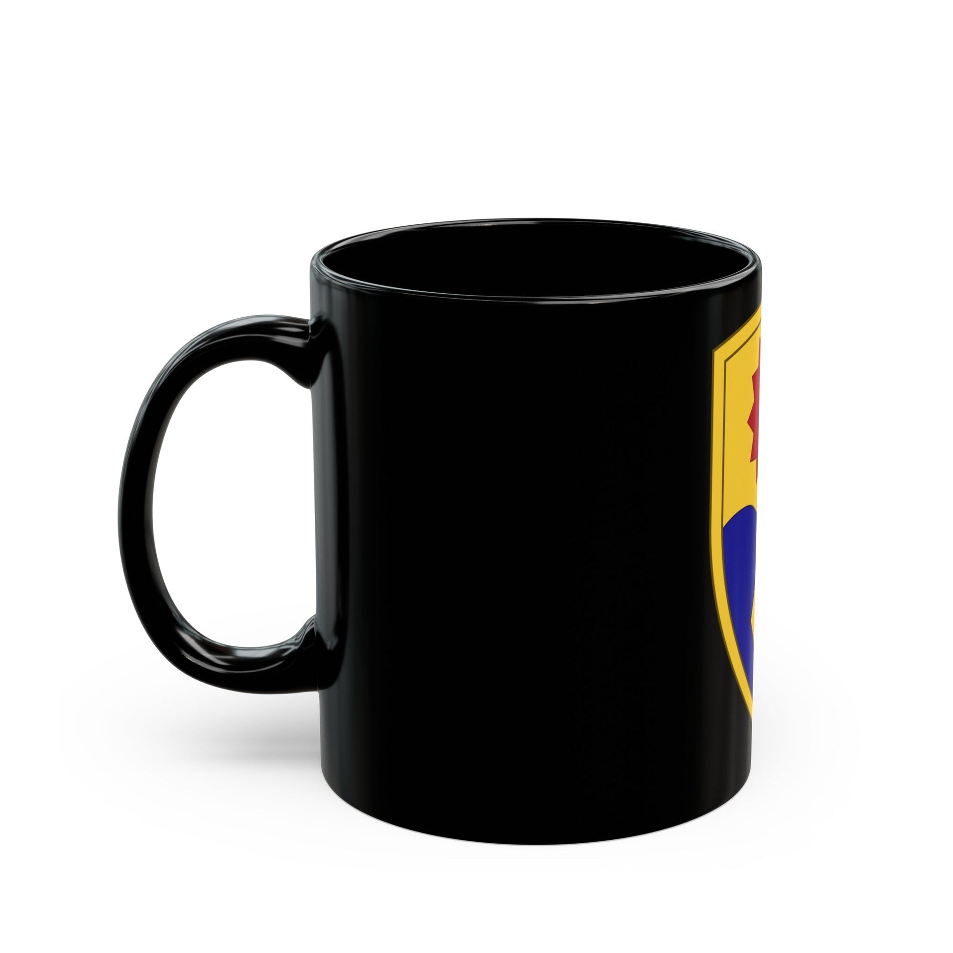 49th Military Police Brigade (U.S. Army) Black Coffee Mug-The Sticker Space