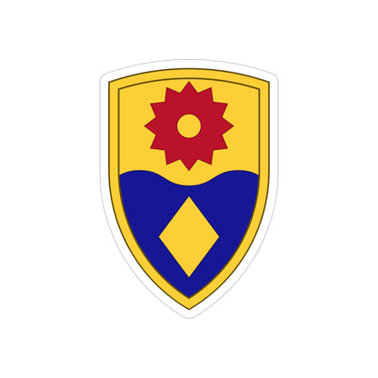 49th Military Police Brigade (U.S. Army) REVERSE PRINT Transparent STICKER-5 Inch-The Sticker Space