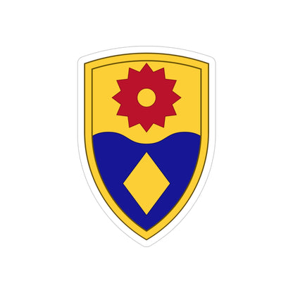 49th Military Police Brigade (U.S. Army) REVERSE PRINT Transparent STICKER-6 Inch-The Sticker Space