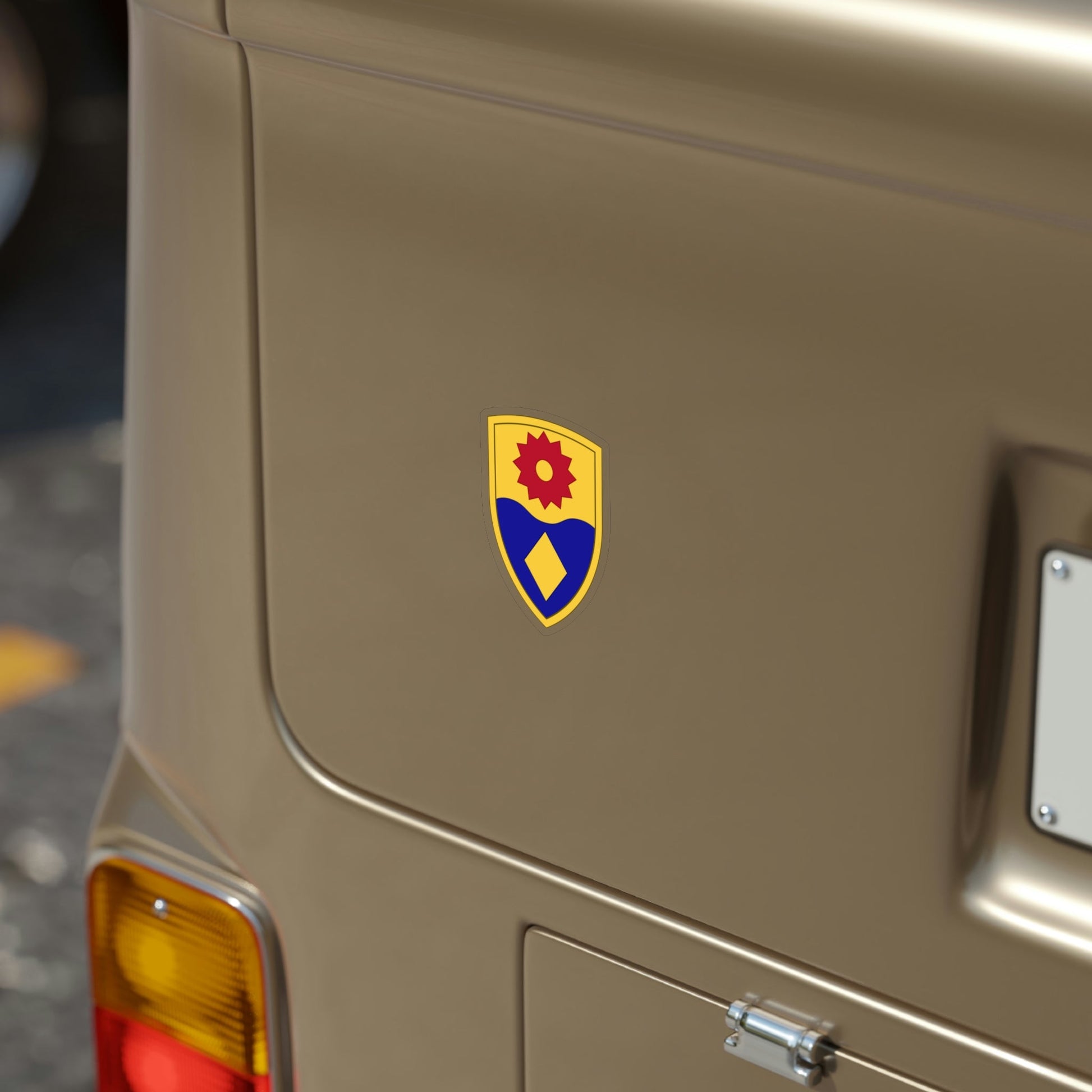 49th Military Police Brigade (U.S. Army) Transparent STICKER Die-Cut Vinyl Decal-The Sticker Space