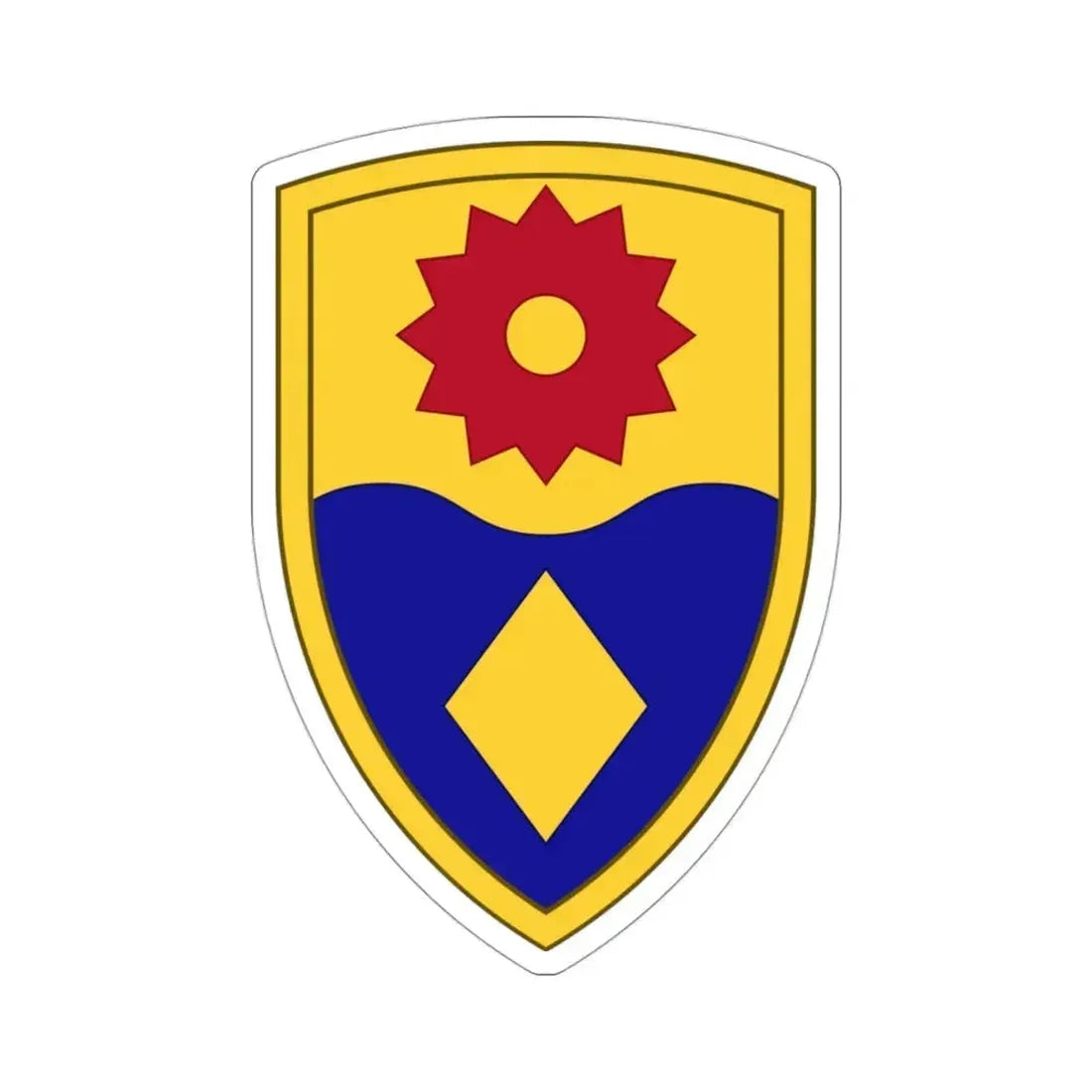 49th Military Police Brigade (U.S. Army) STICKER Vinyl Die-Cut Decal 3 Inch - The Sticker Space