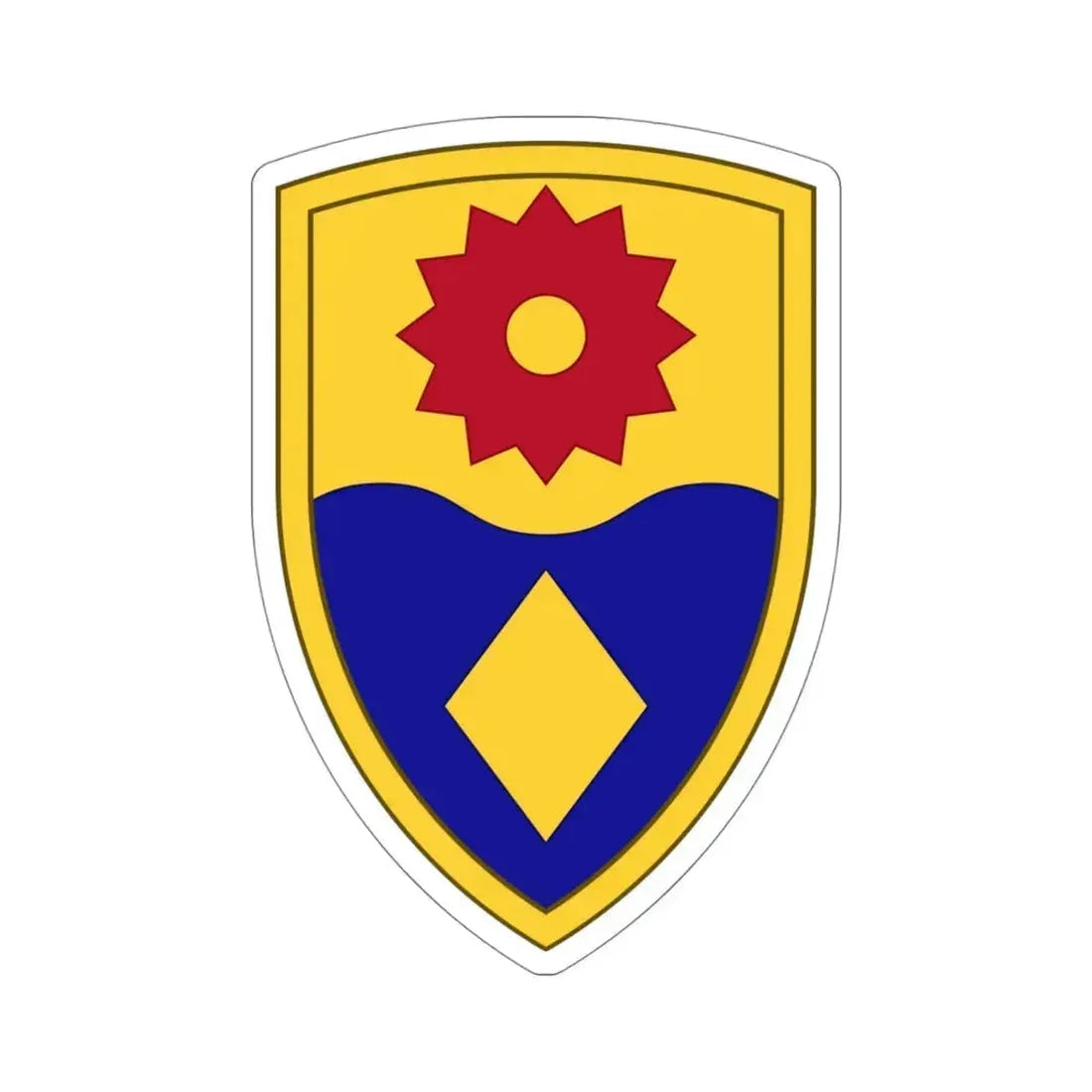 49th Military Police Brigade (U.S. Army) STICKER Vinyl Die-Cut Decal 4 Inch - The Sticker Space