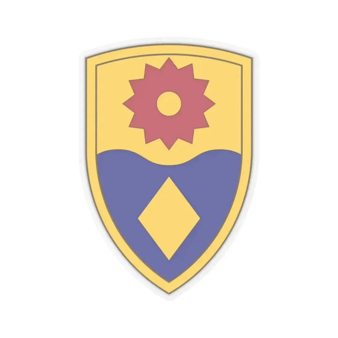 49th Military Police Brigade (U.S. Army) STICKER Vinyl Kiss-Cut Decal 6 Inch Transparent - The Sticker Space