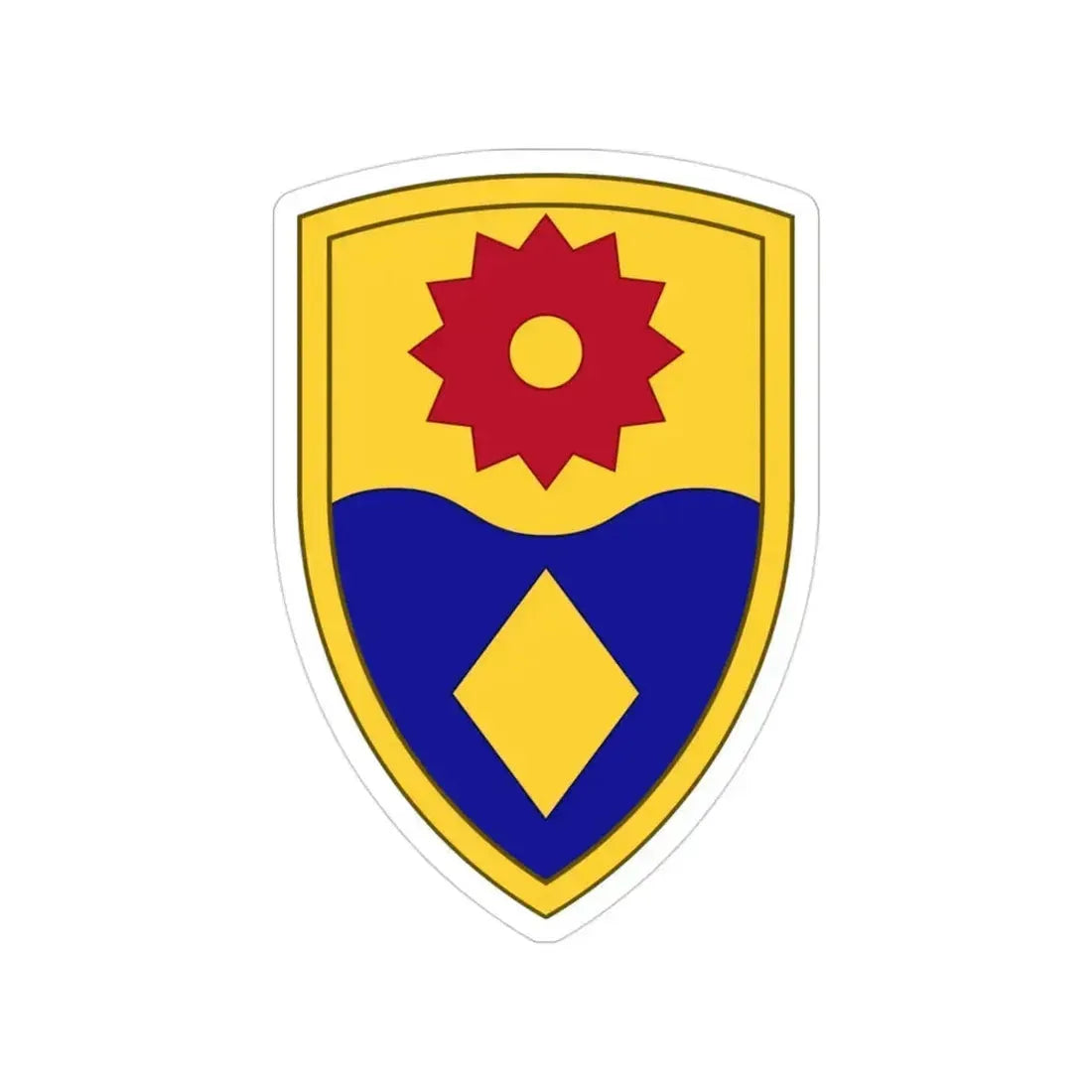 49th Military Police Brigade (U.S. Army) Transparent STICKER Die-Cut Vinyl Decal 3 Inch - The Sticker Space