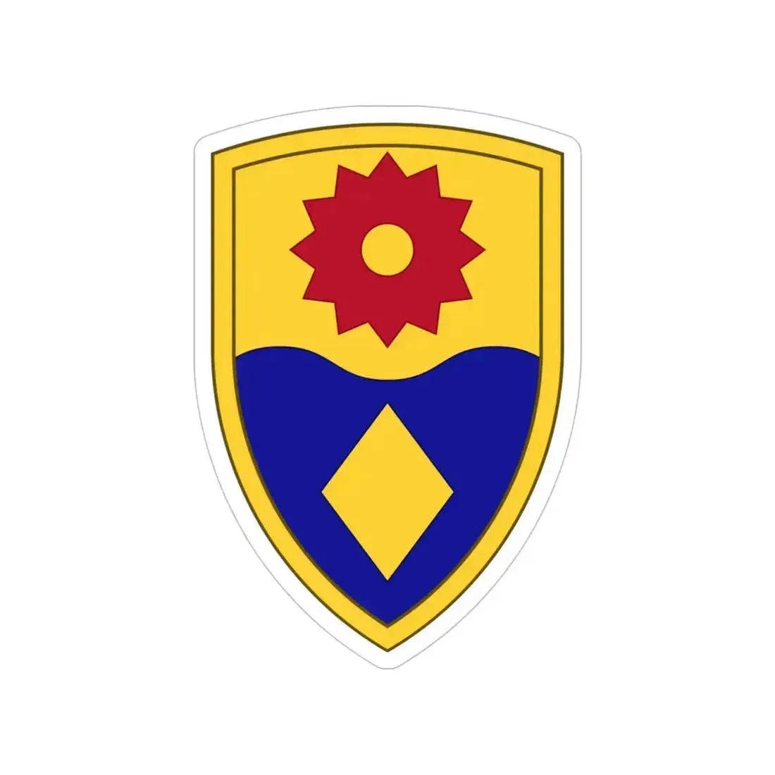 49th Military Police Brigade (U.S. Army) Transparent STICKER Die-Cut Vinyl Decal 5 Inch - The Sticker Space
