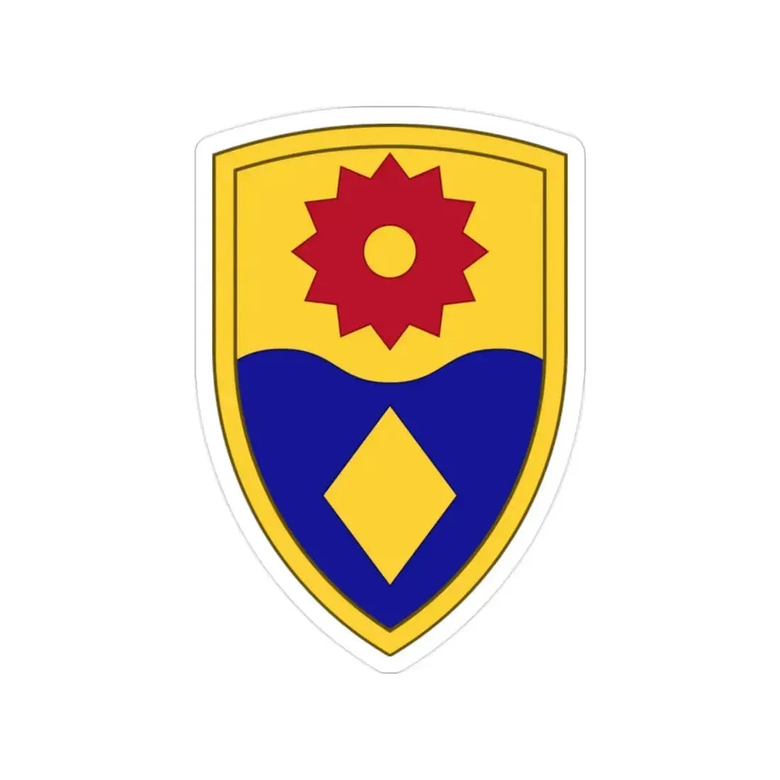 49th Military Police Brigade (U.S. Army) Transparent STICKER Die-Cut Vinyl Decal - The Sticker Space