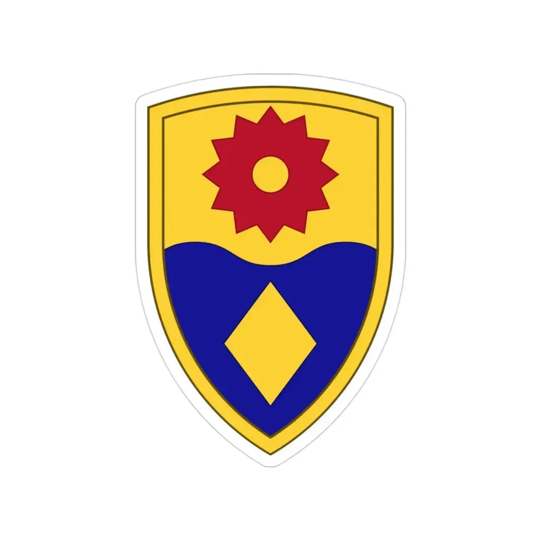 49th Military Police Brigade (U.S. Army) Transparent STICKER Die-Cut Vinyl Decal - The Sticker Space