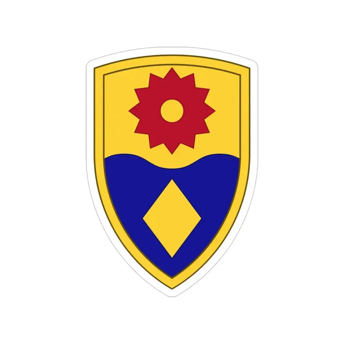 49th Military Police Brigade (U.S. Army) Transparent STICKER Die-Cut Vinyl Decal - The Sticker Space