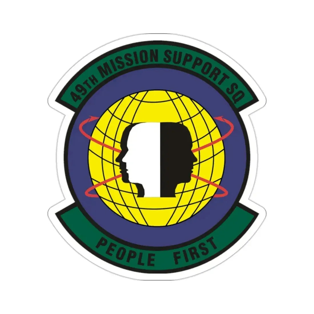 49th Mission Support Squadron (U.S. Air Force) STICKER Vinyl Die-Cut Decal 2 Inch - The Sticker Space