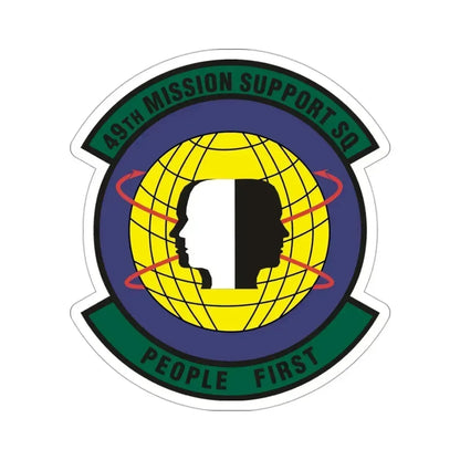 49th Mission Support Squadron (U.S. Air Force) STICKER Vinyl Die-Cut Decal 3 Inch - The Sticker Space