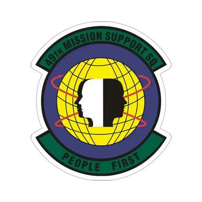 49th Mission Support Squadron (U.S. Air Force) STICKER Vinyl Die-Cut Decal 3 Inch - The Sticker Space
