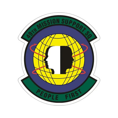 49th Mission Support Squadron (U.S. Air Force) STICKER Vinyl Die-Cut Decal 4 Inch - The Sticker Space
