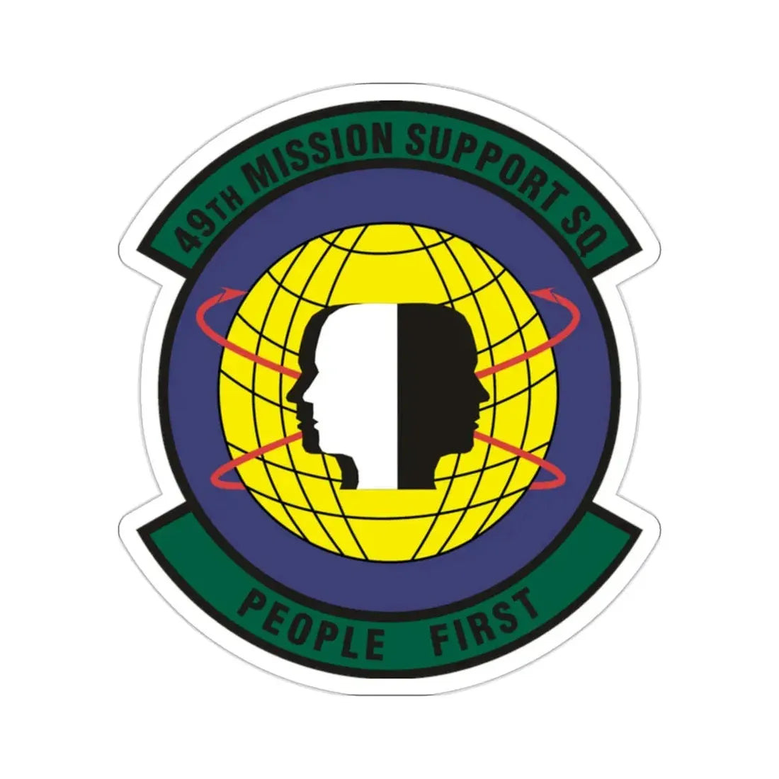 49th Mission Support Squadron (U.S. Air Force) STICKER Vinyl Die-Cut Decal - The Sticker Space