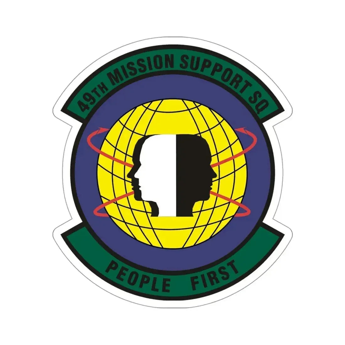 49th Mission Support Squadron (U.S. Air Force) STICKER Vinyl Die-Cut Decal - The Sticker Space