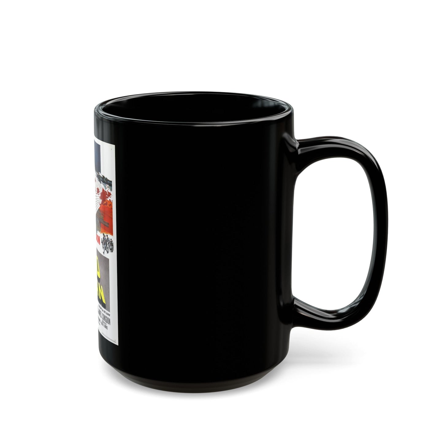 4D MAN 1959 Movie Poster - Black Coffee Mug-The Sticker Space