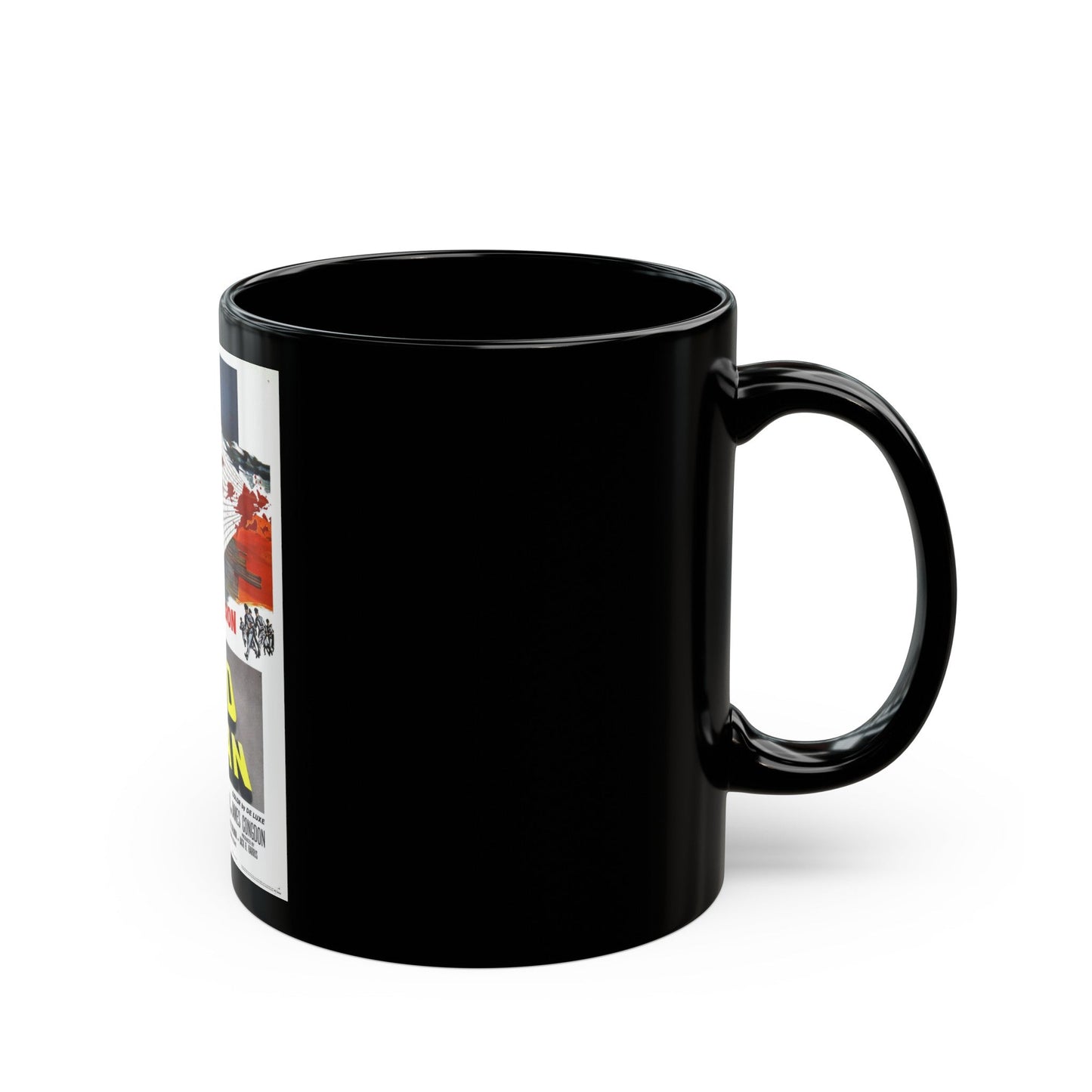 4D MAN 1959 Movie Poster - Black Coffee Mug-The Sticker Space