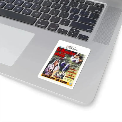 4D MAN (BELGIAN) 1959 Movie Poster - STICKER Vinyl Kiss-Cut Decal - The Sticker Space