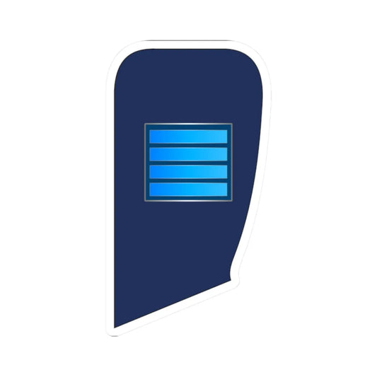 4.SKAF SGT (Korea) (Military Rank) STICKER Vinyl Kiss-Cut Decal 2 Inch White - The Sticker Space