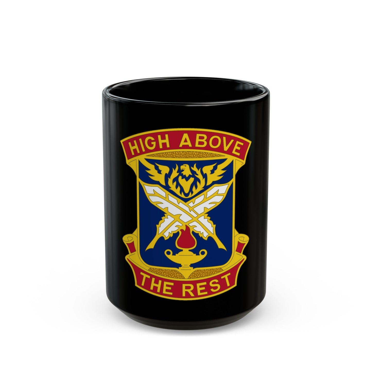 4TH ADJUTANT GENERAL BATTALION (U.S. Army) Black Coffee Mug-15oz-The Sticker Space