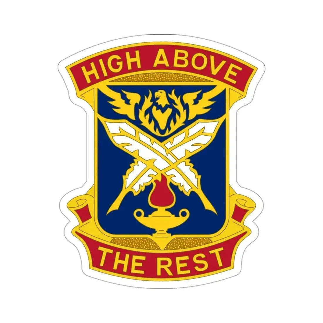 4TH ADJUTANT GENERAL BATTALION (U.S. Army) STICKER Vinyl Die-Cut Decal 3 Inch - The Sticker Space