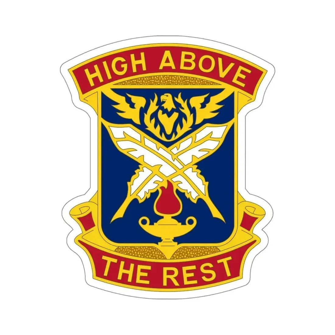 4TH ADJUTANT GENERAL BATTALION (U.S. Army) STICKER Vinyl Die-Cut Decal 6 Inch - The Sticker Space