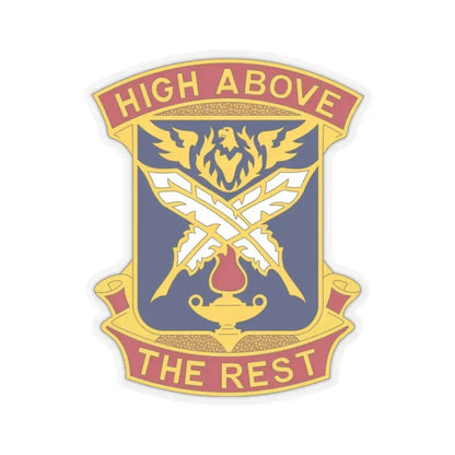 4TH ADJUTANT GENERAL BATTALION (U.S. Army) STICKER Vinyl Kiss-Cut Decal 3 Inch Transparent - The Sticker Space