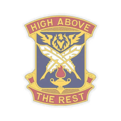 4TH ADJUTANT GENERAL BATTALION (U.S. Army) STICKER Vinyl Kiss-Cut Decal 4 Inch Transparent - The Sticker Space