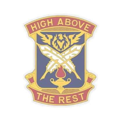 4TH ADJUTANT GENERAL BATTALION (U.S. Army) STICKER Vinyl Kiss-Cut Decal 6 Inch Transparent - The Sticker Space