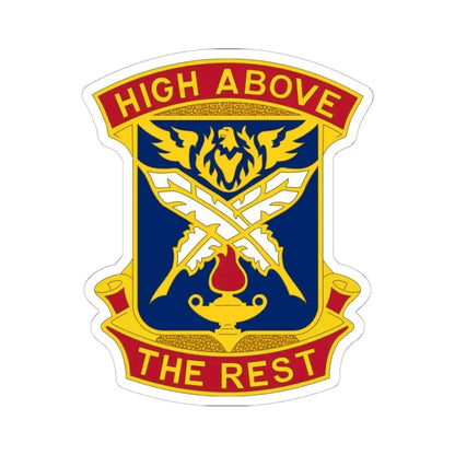 4TH ADJUTANT GENERAL BATTALION (U.S. Army) STICKER Vinyl Kiss-Cut Decal 6 Inch White - The Sticker Space