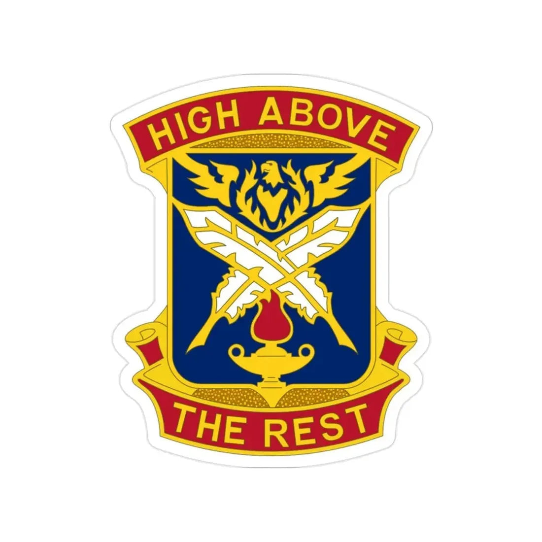 4TH ADJUTANT GENERAL BATTALION (U.S. Army) Transparent STICKER Die-Cut Vinyl Decal - The Sticker Space