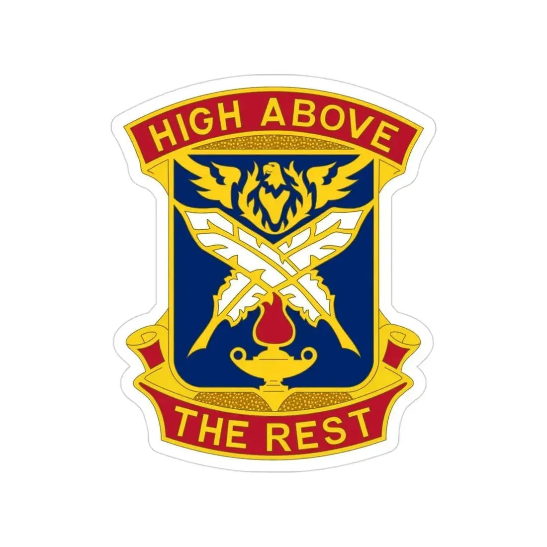 4TH ADJUTANT GENERAL BATTALION (U.S. Army) Transparent STICKER Die-Cut Vinyl Decal - The Sticker Space