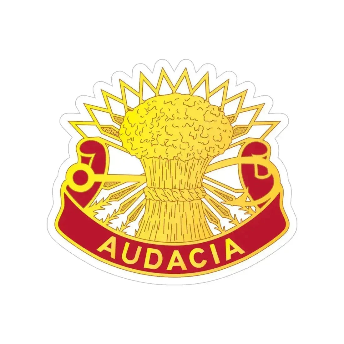 4th Air Defense Artillery Regiment (U.S. Army) Transparent STICKER Die-Cut Vinyl Decal 5 Inch - The Sticker Space