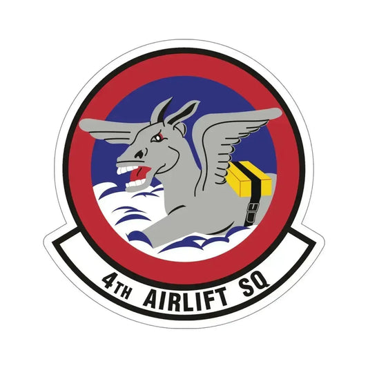 4th Airlift Squadron (U.S. Air Force) STICKER Vinyl Die-Cut Decal 6 Inch - The Sticker Space
