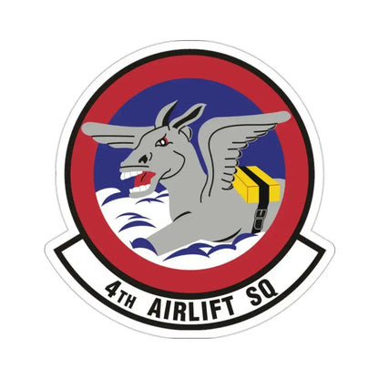 4th Airlift Squadron (U.S. Air Force) STICKER Vinyl Die-Cut Decal - The Sticker Space