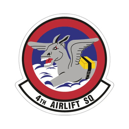4th Airlift Squadron (U.S. Air Force) STICKER Vinyl Kiss-Cut Decal - The Sticker Space